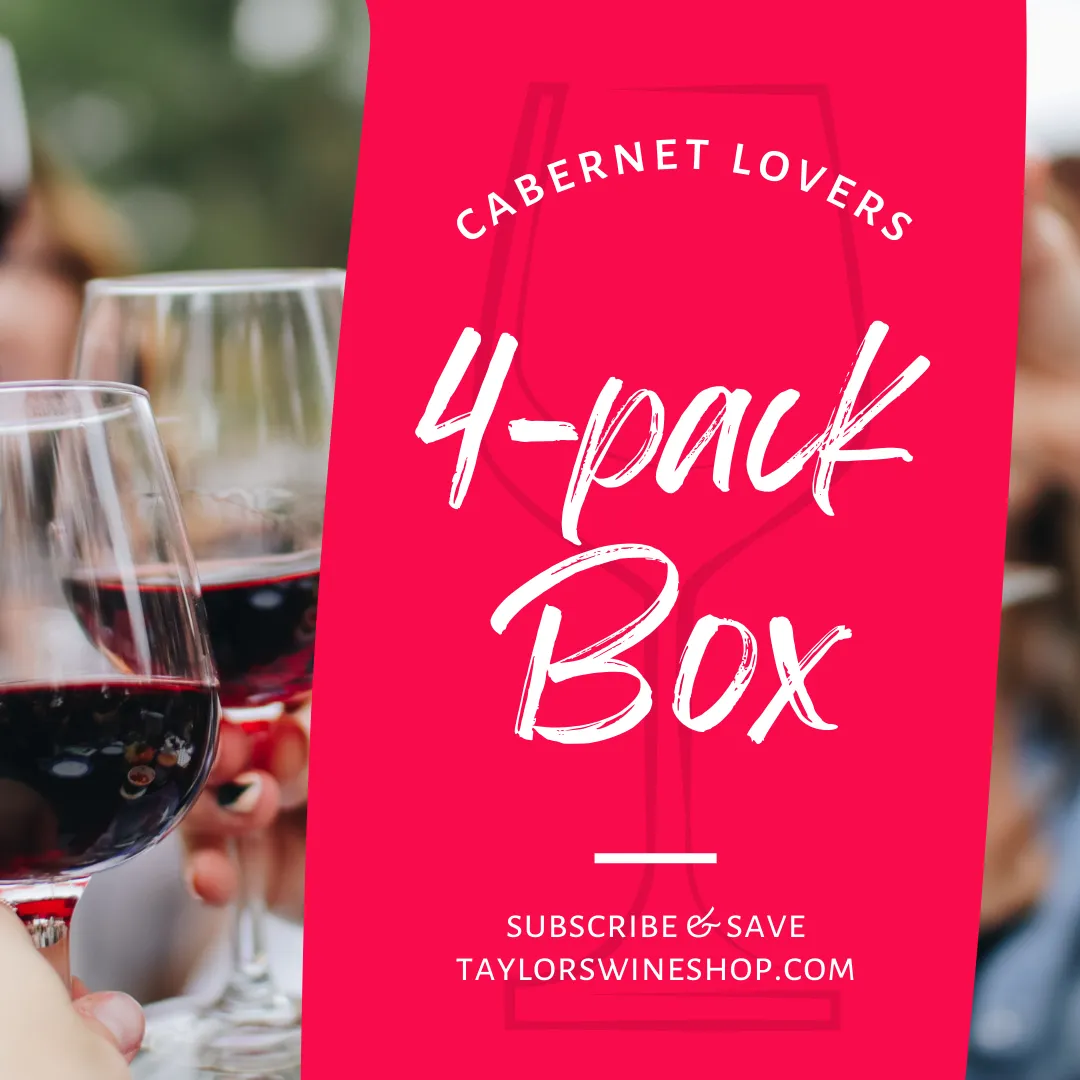 Monthly Subscription Cabernet Sauvignon Lovers Box - 4 Bottles