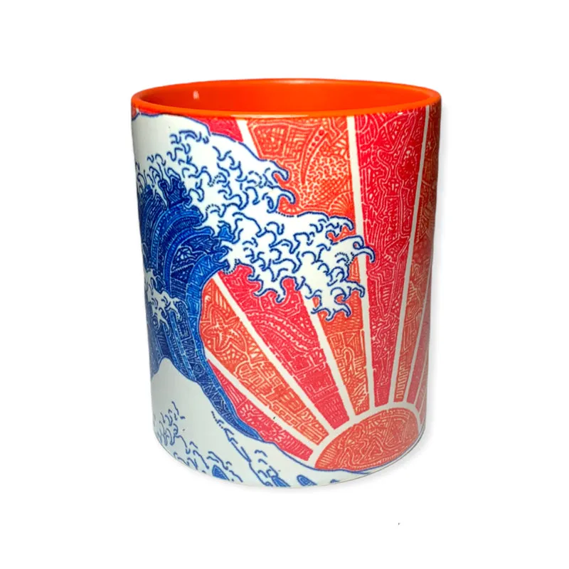 Mugs - Off California (Red/Orange)