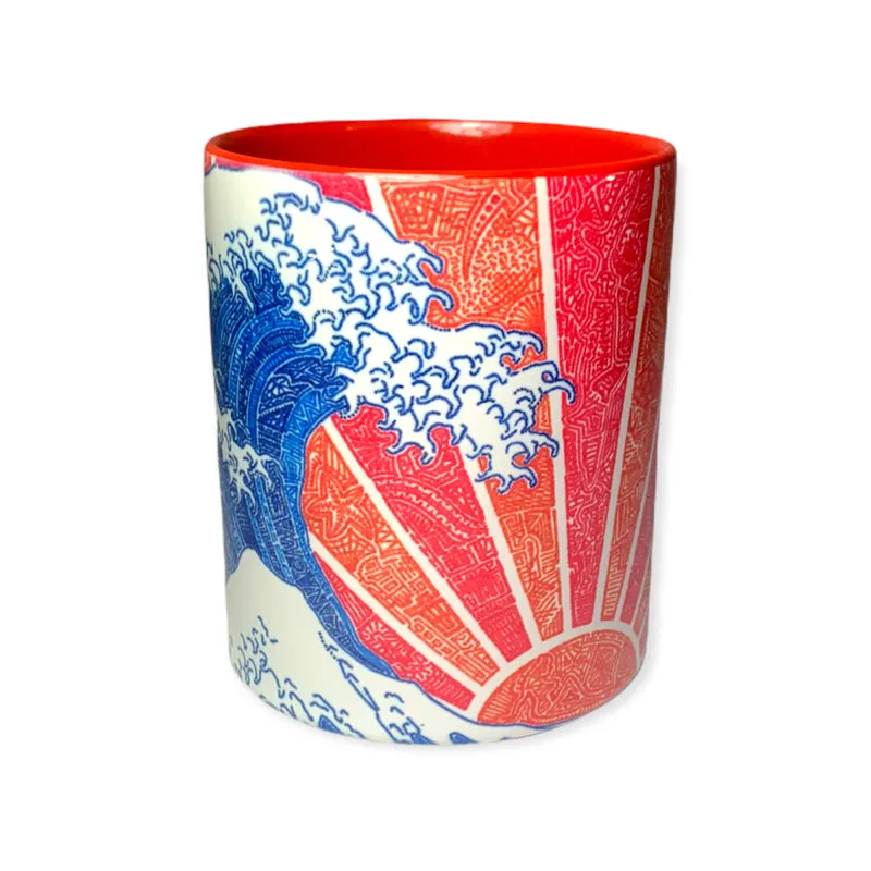 Mugs - Off California (Red/Orange)