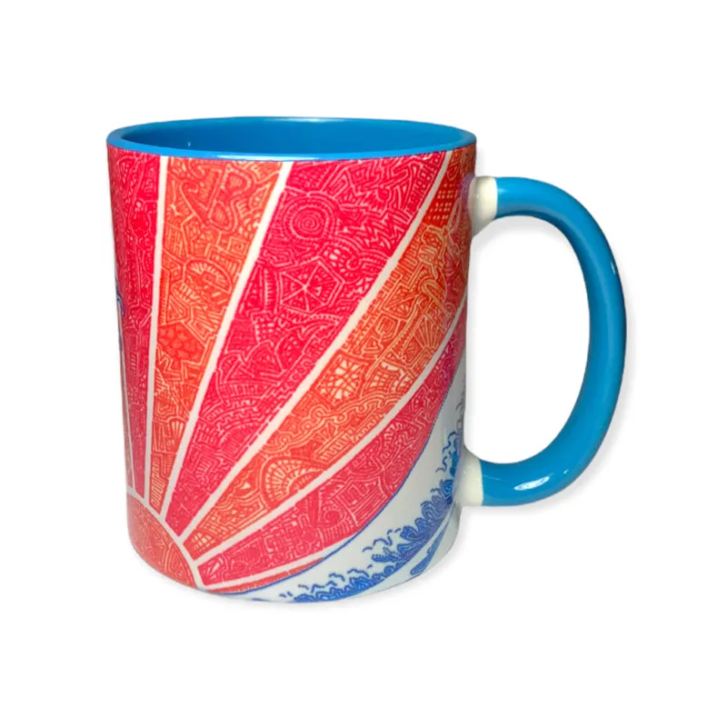 Mugs - Off California (Red/Orange)