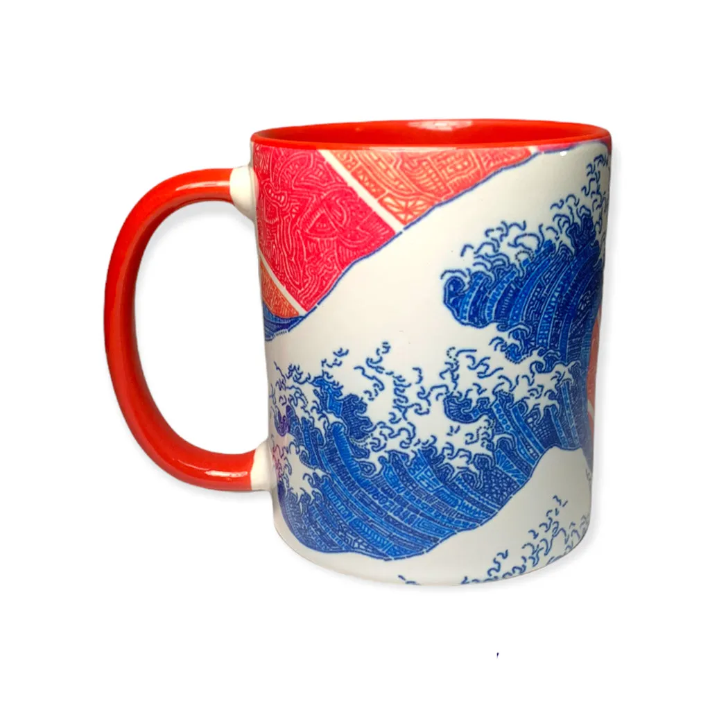 Mugs - Off California (Red/Orange)