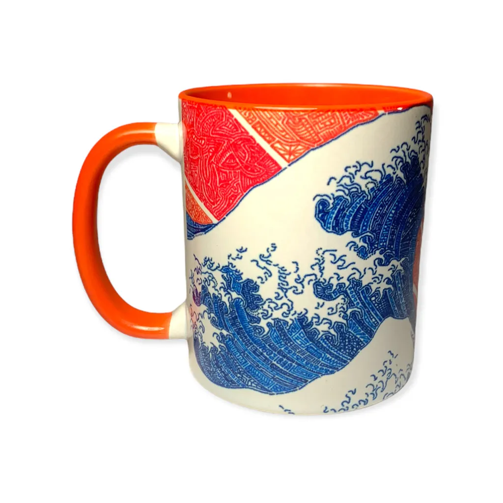 Mugs - Off California (Red/Orange)