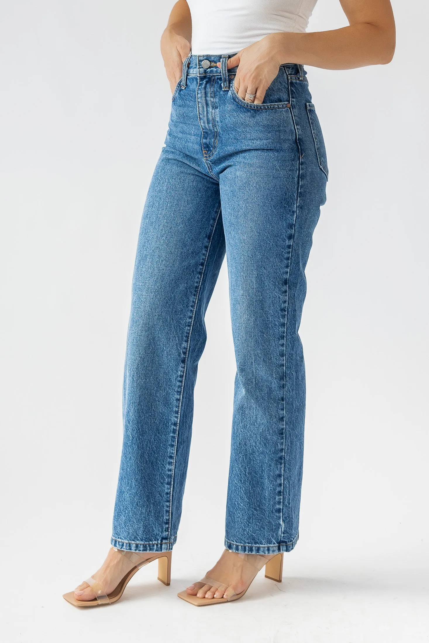 Otto Dark Wash Straight Jeans