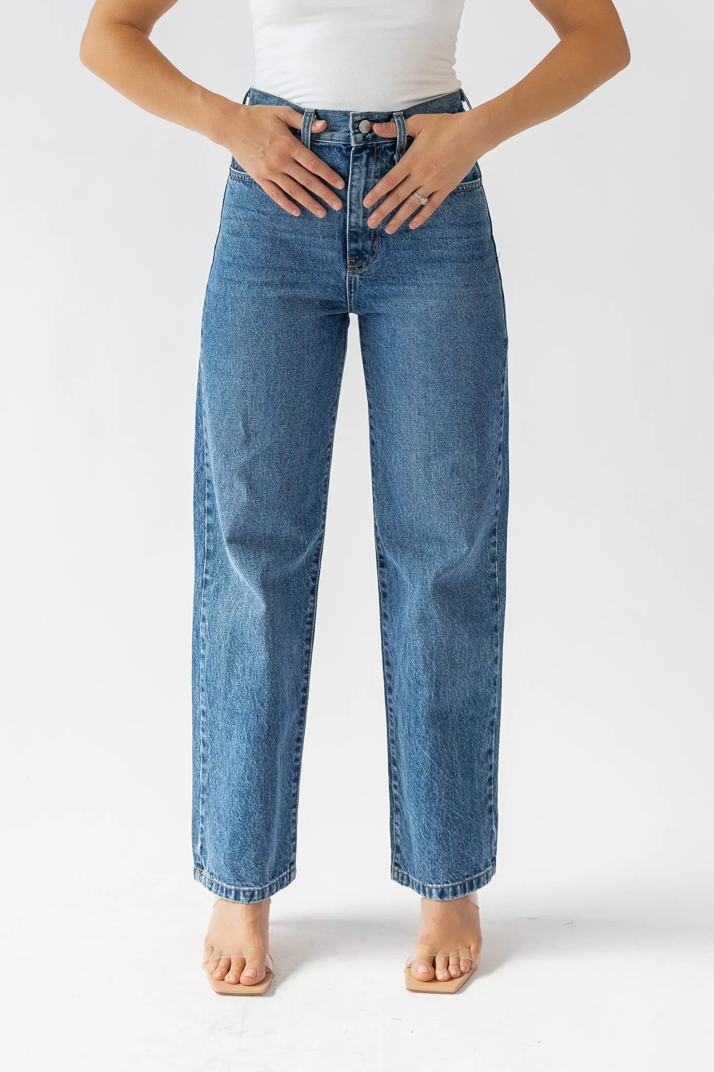 Otto Dark Wash Straight Jeans