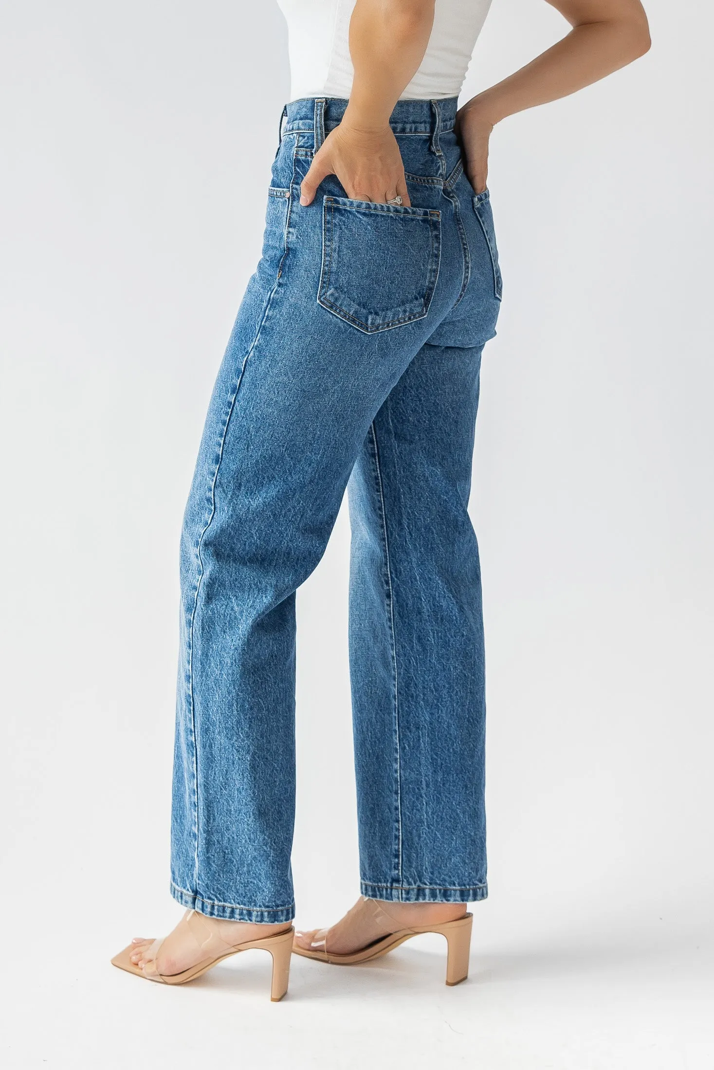 Otto Dark Wash Straight Jeans