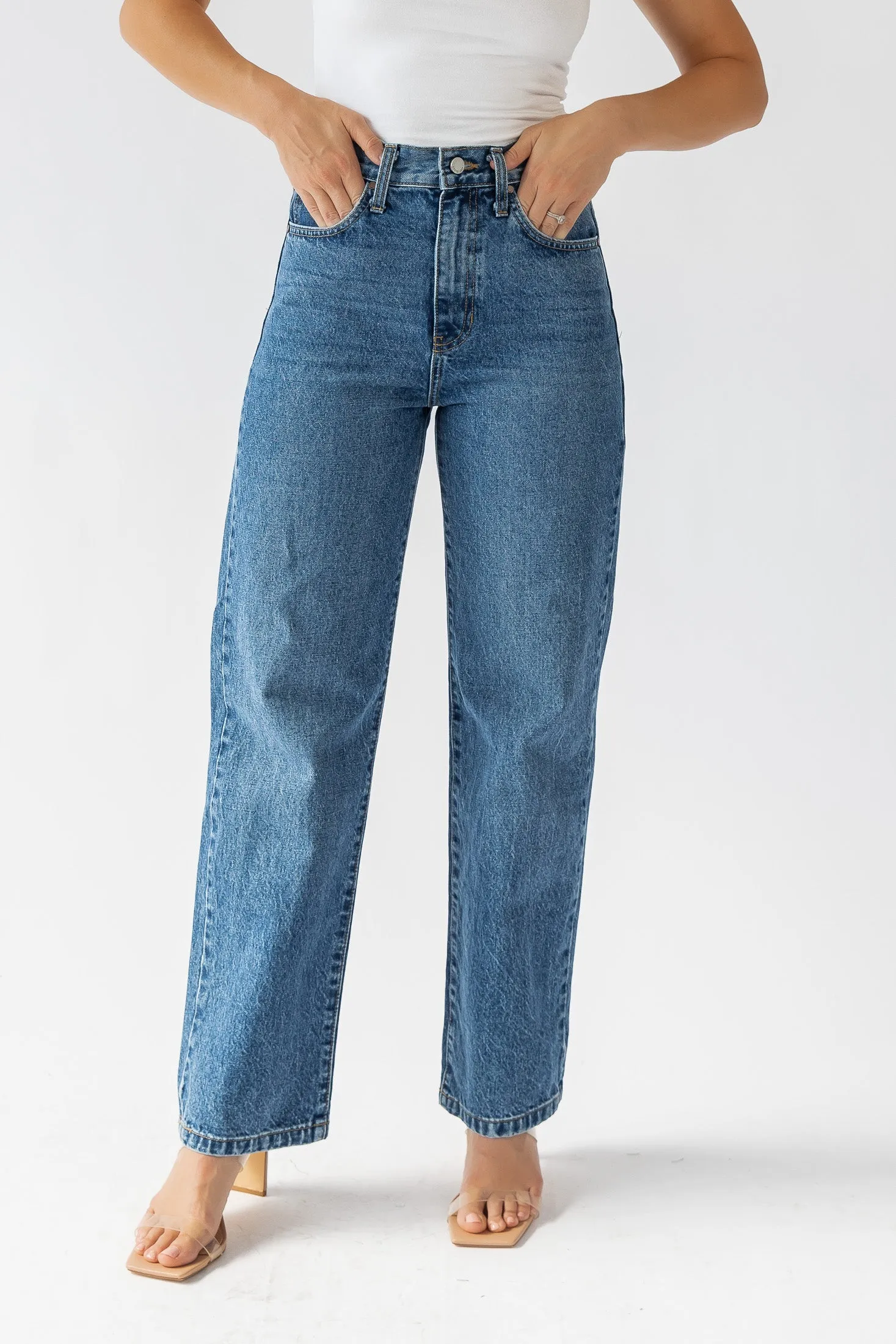 Otto Dark Wash Straight Jeans