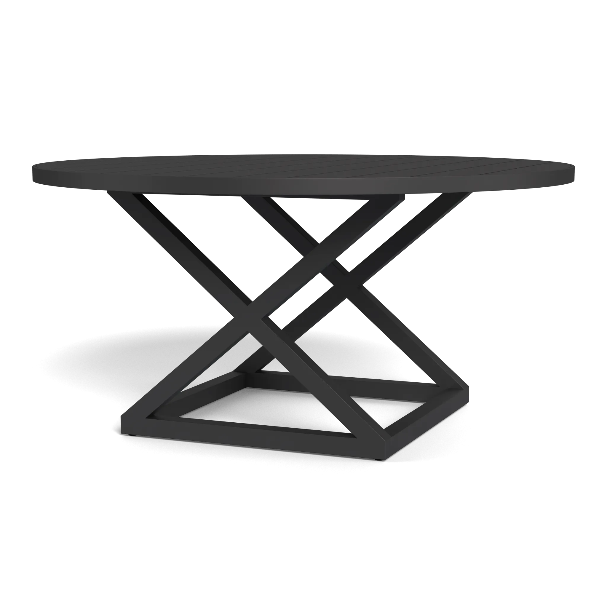 Pacific Aluminum Round Dining Table 60"