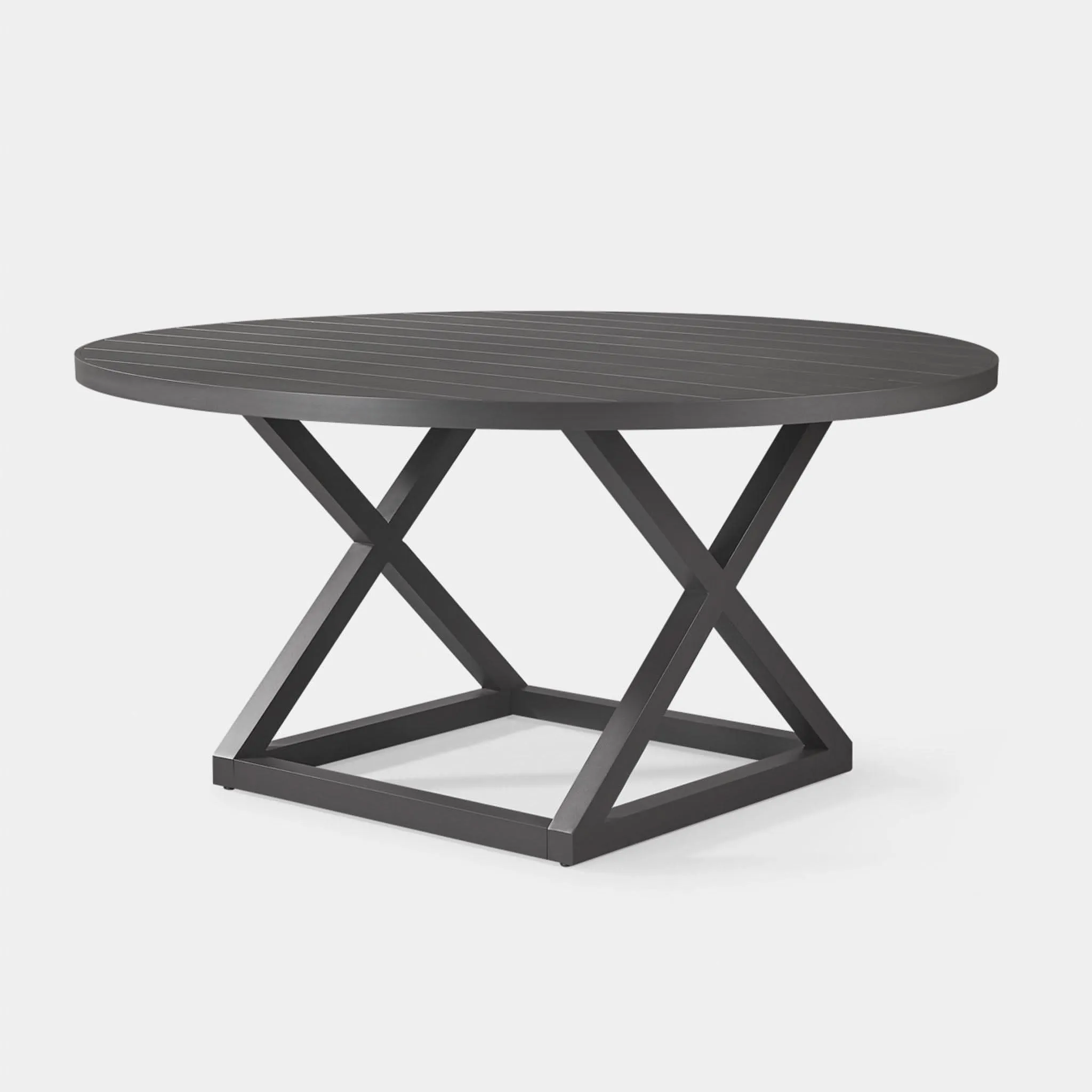 Pacific Aluminum Round Dining Table 60"