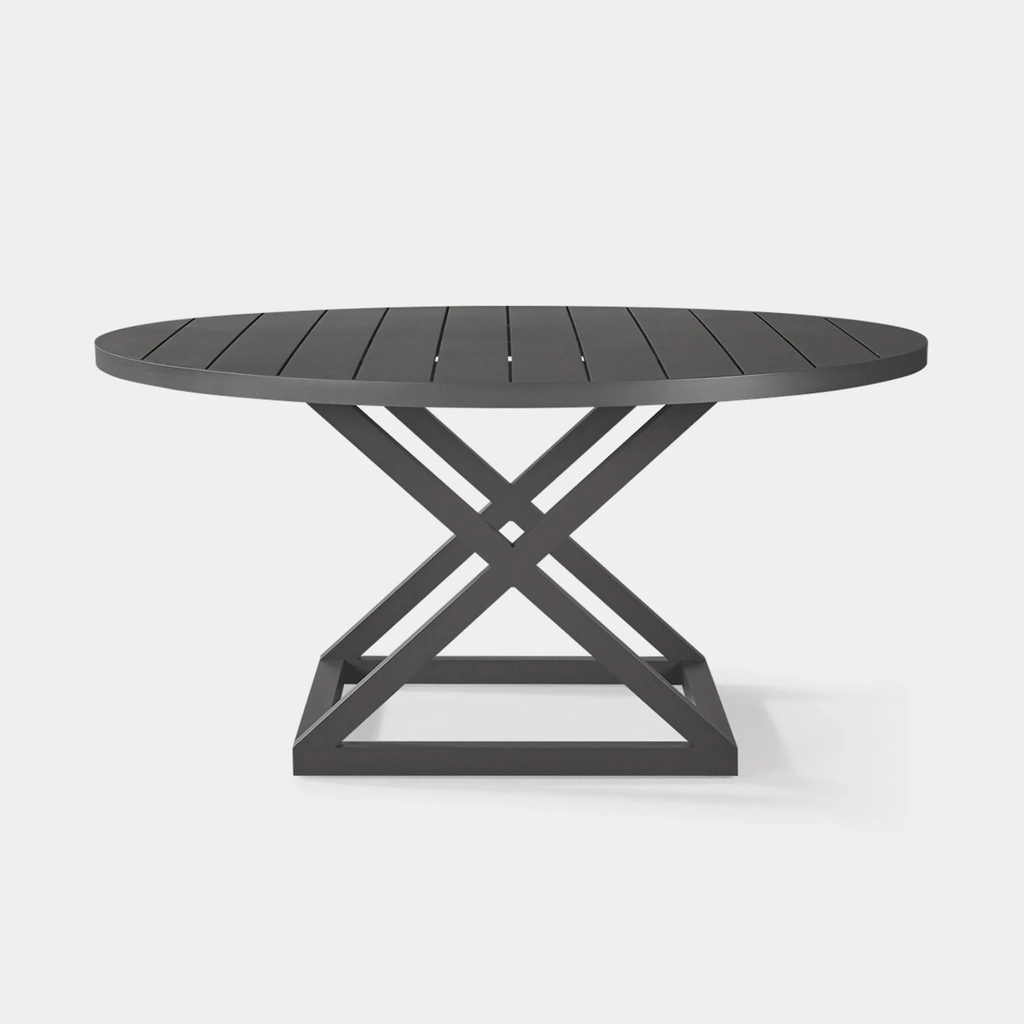 Pacific Aluminum Round Dining Table 60"