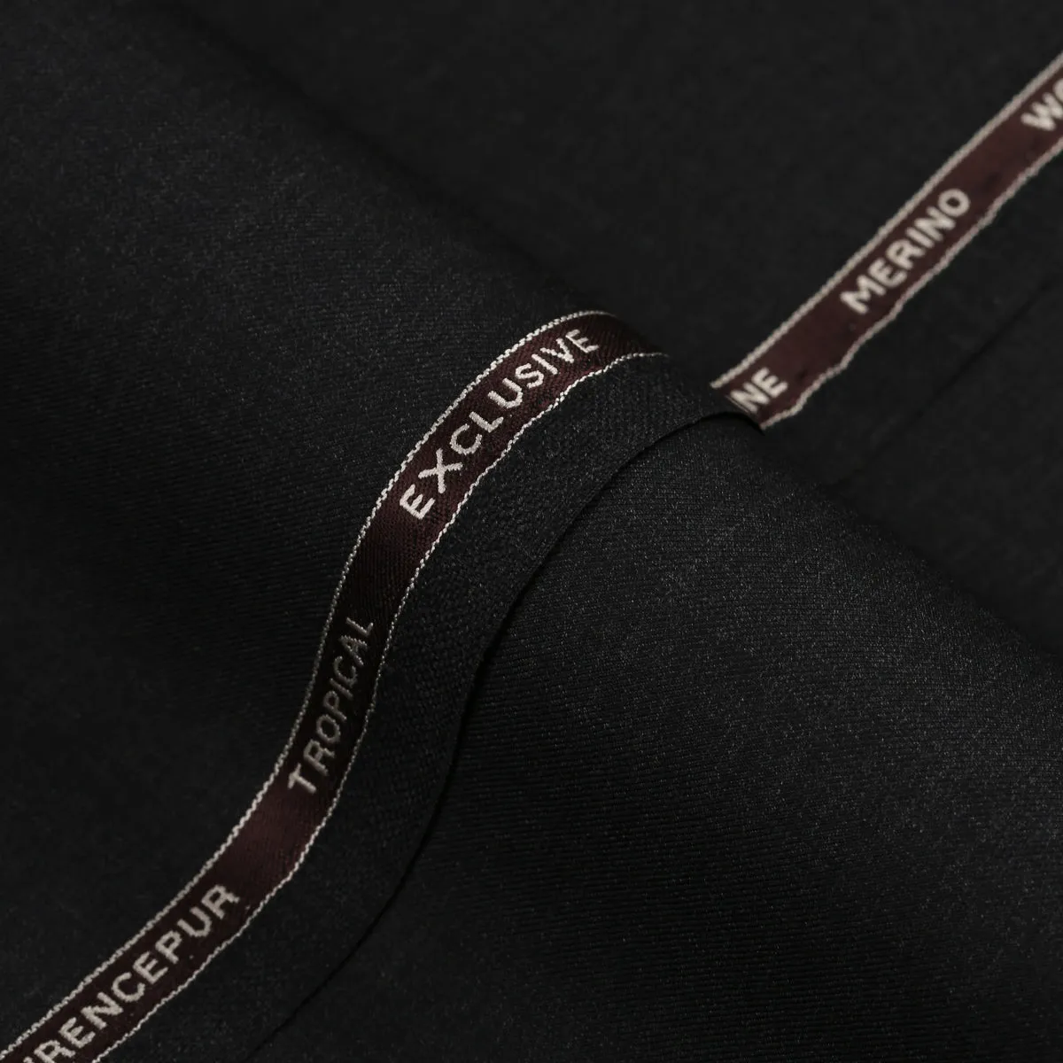 Plain-Charcoal Grey, Wool Blend, Tropical Exclusive Suiting Fabric