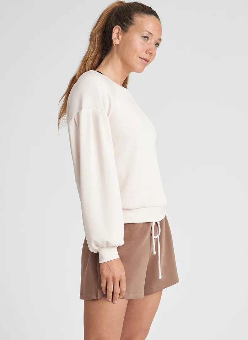 Pleated Pullover