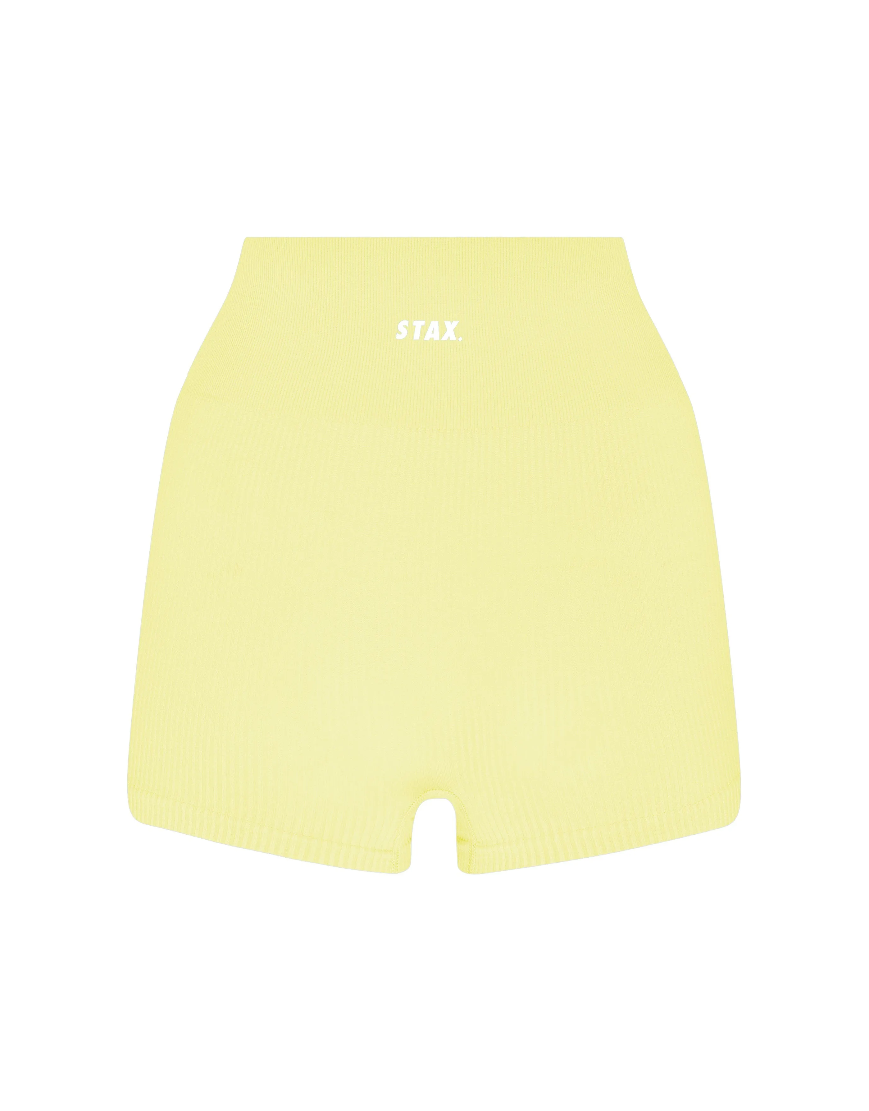 Premium Seamless Mini Lounge Shorts V5.1 - Lemon