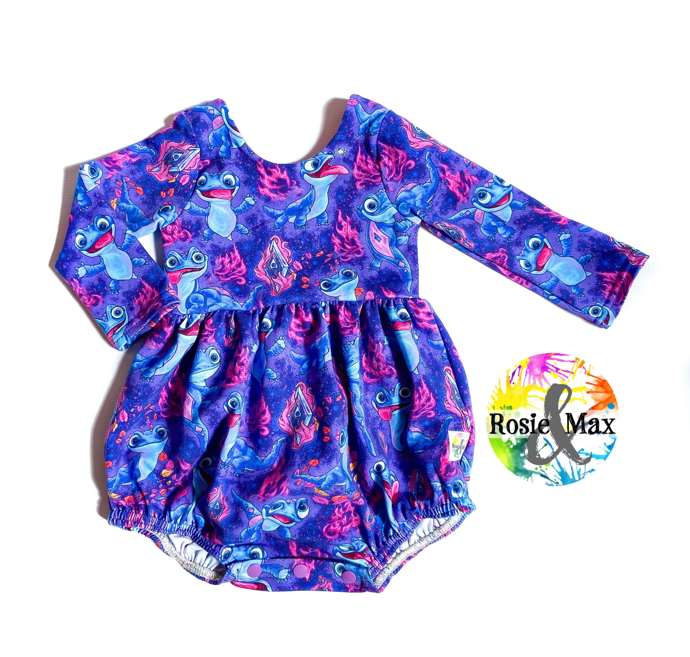 PREORDER - Seasonal Prints - Mermaids - Bubble Romper