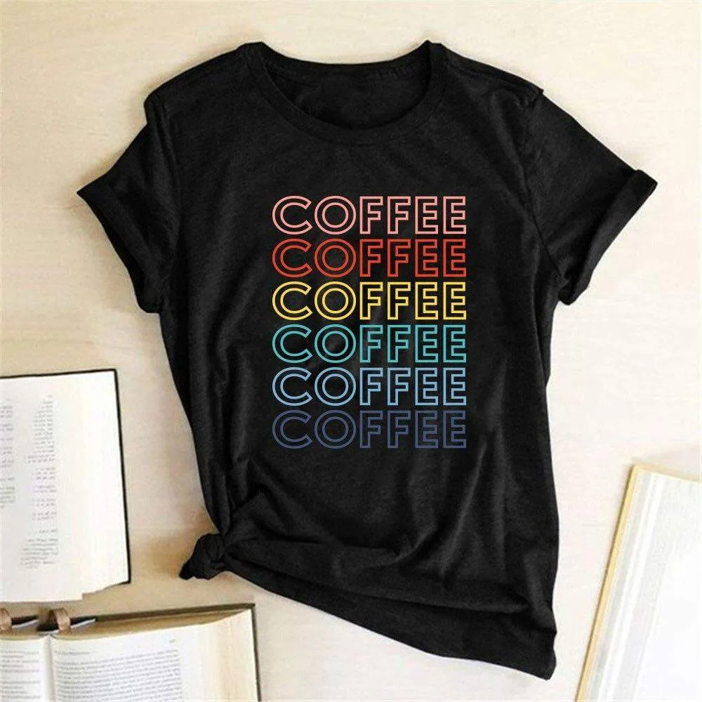 Rainbow Coffee Tee