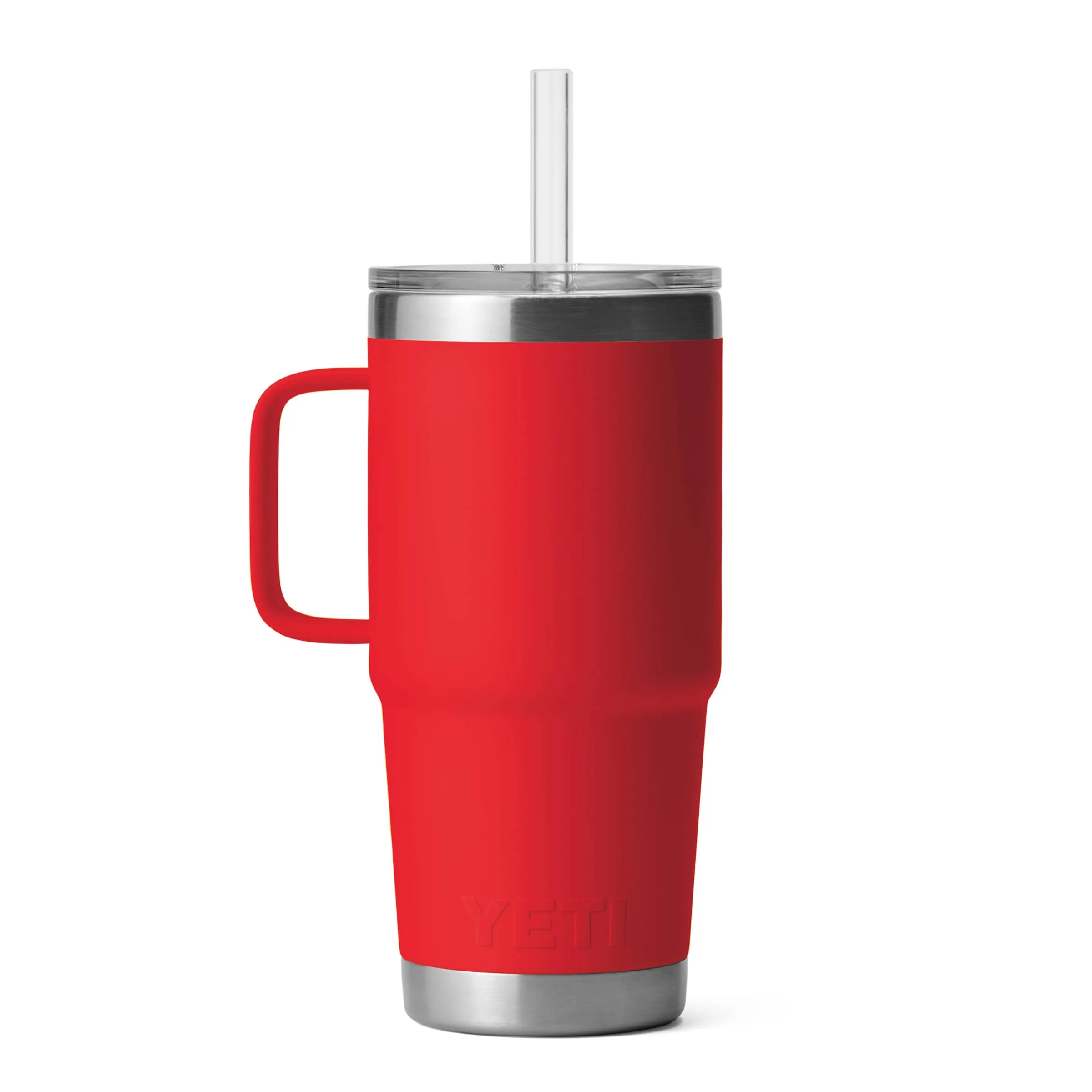 Rambler 25 oz Straw Mug Rescue Red