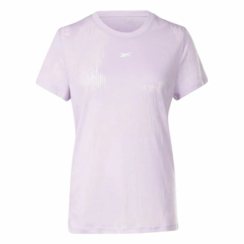 Reebok Apparel Women Burnout T-Shirt PUROAS