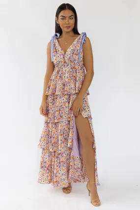 Shaina Rosey Floral Maxi Dress - Final Sale