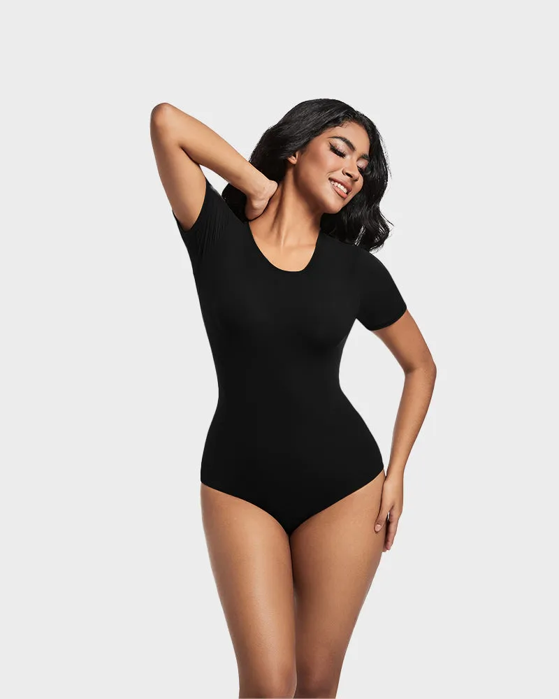 SheCurve®Comfy Sculpt Round Neck T-Shirt Bodysuit