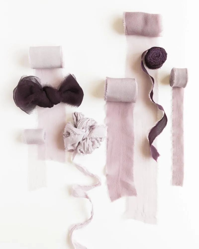 Silk Classic Ribbon in Lilac