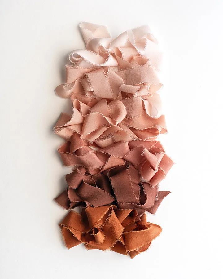 Silk Classic Ribbon in Terra Cotta