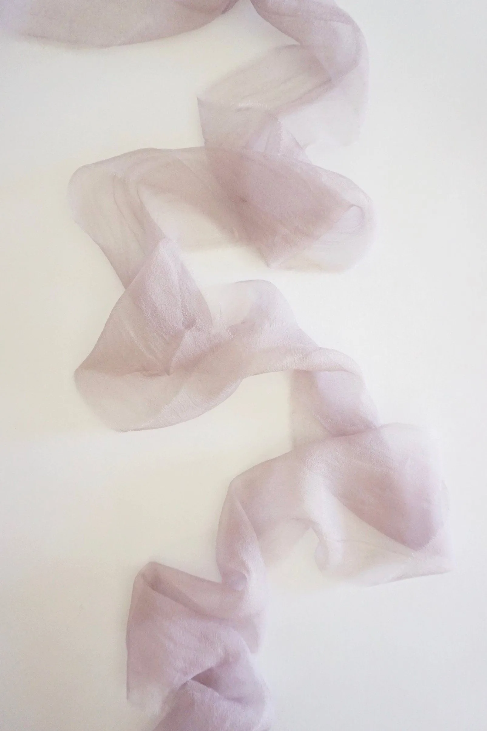 Silk Gossamer Ribbon in Lilac