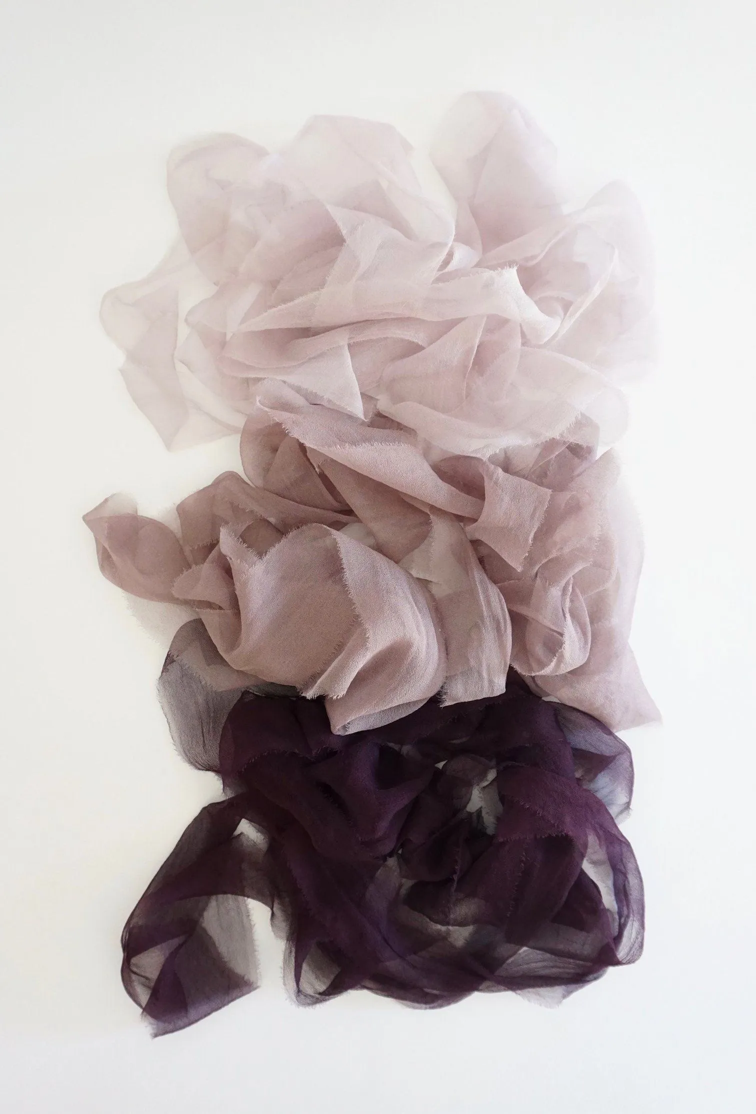 Silk Gossamer Ribbon in Lilac