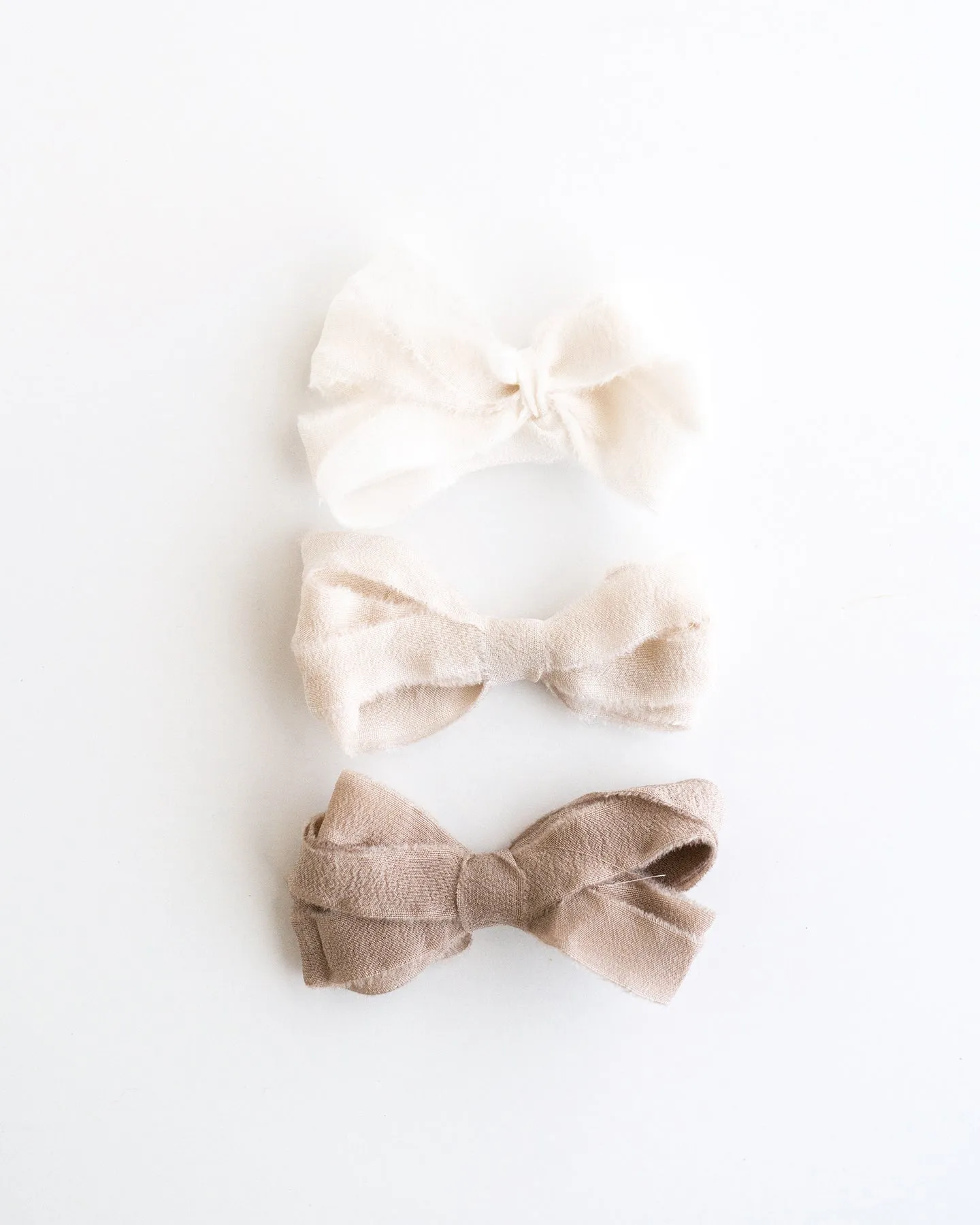 Silk Ribbon Trim in Bone