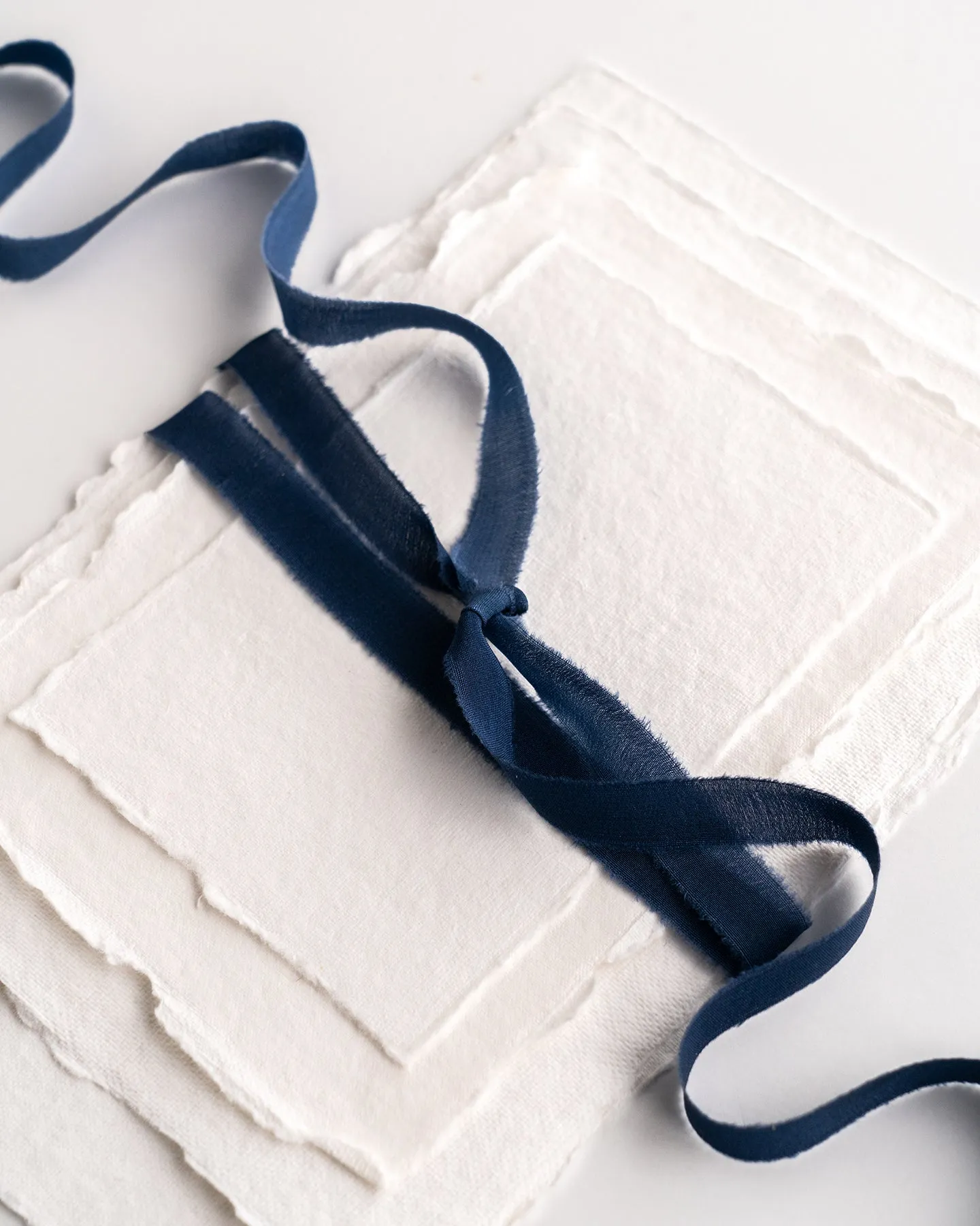 Silk Ribbon Trim in Storm