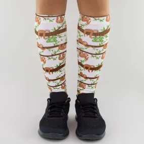 Sloths Compression Leg Sleeves