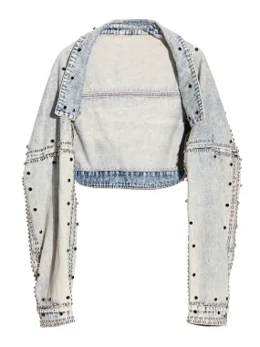 Stud Denim Bolero