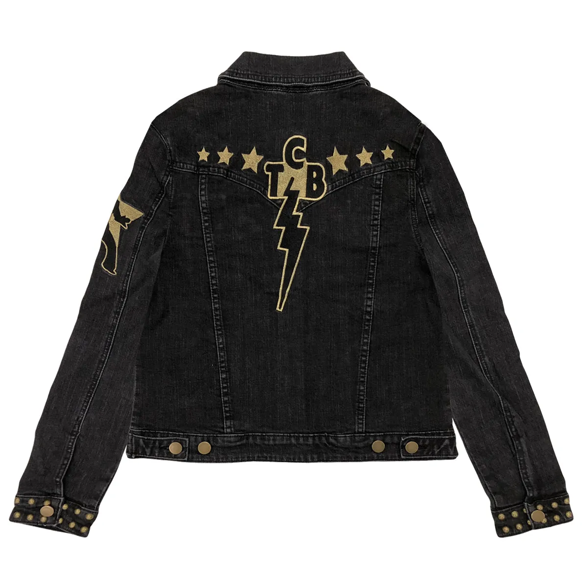 TCB Studded Women's Denim Jacket