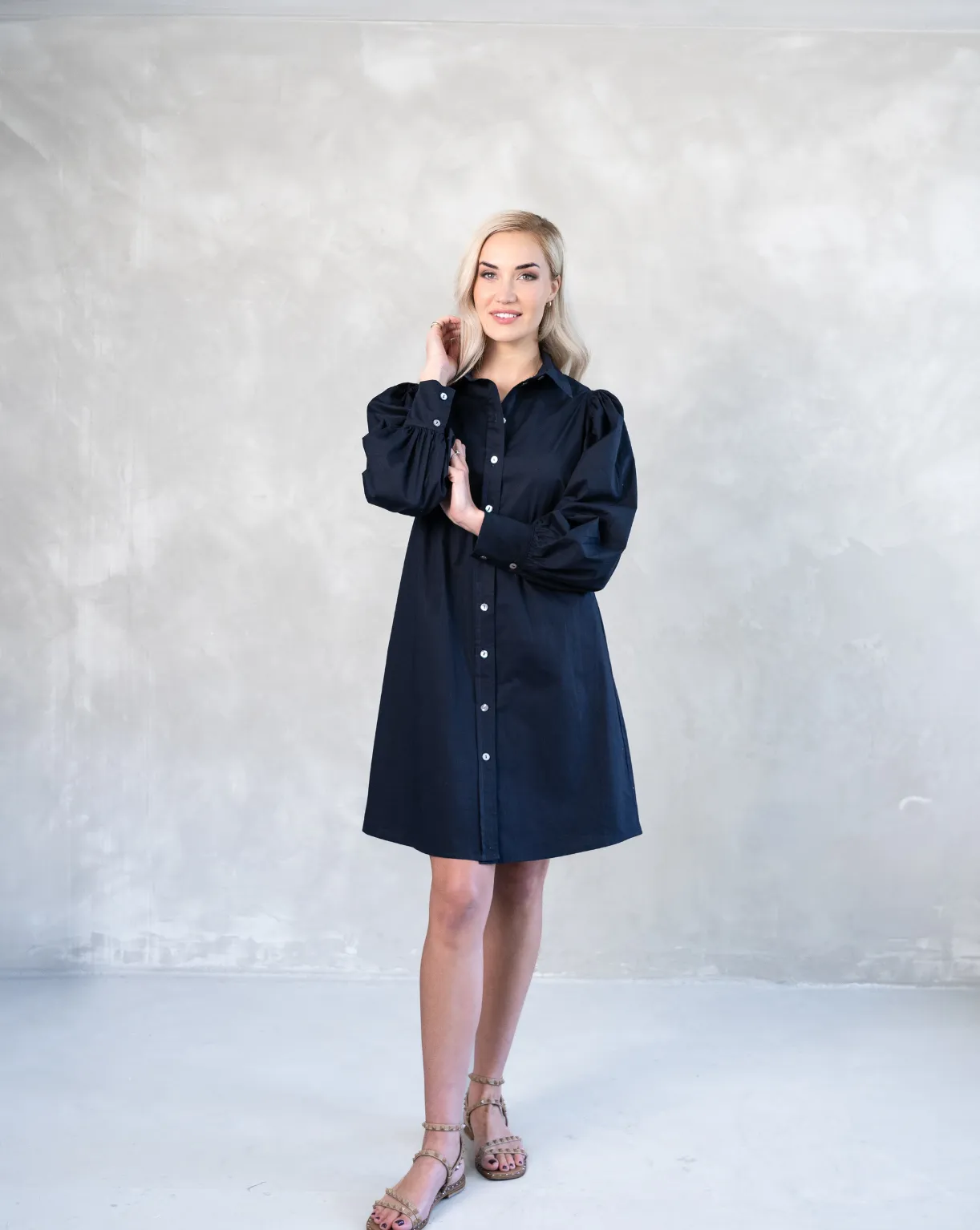 The Abby Dress | Navy