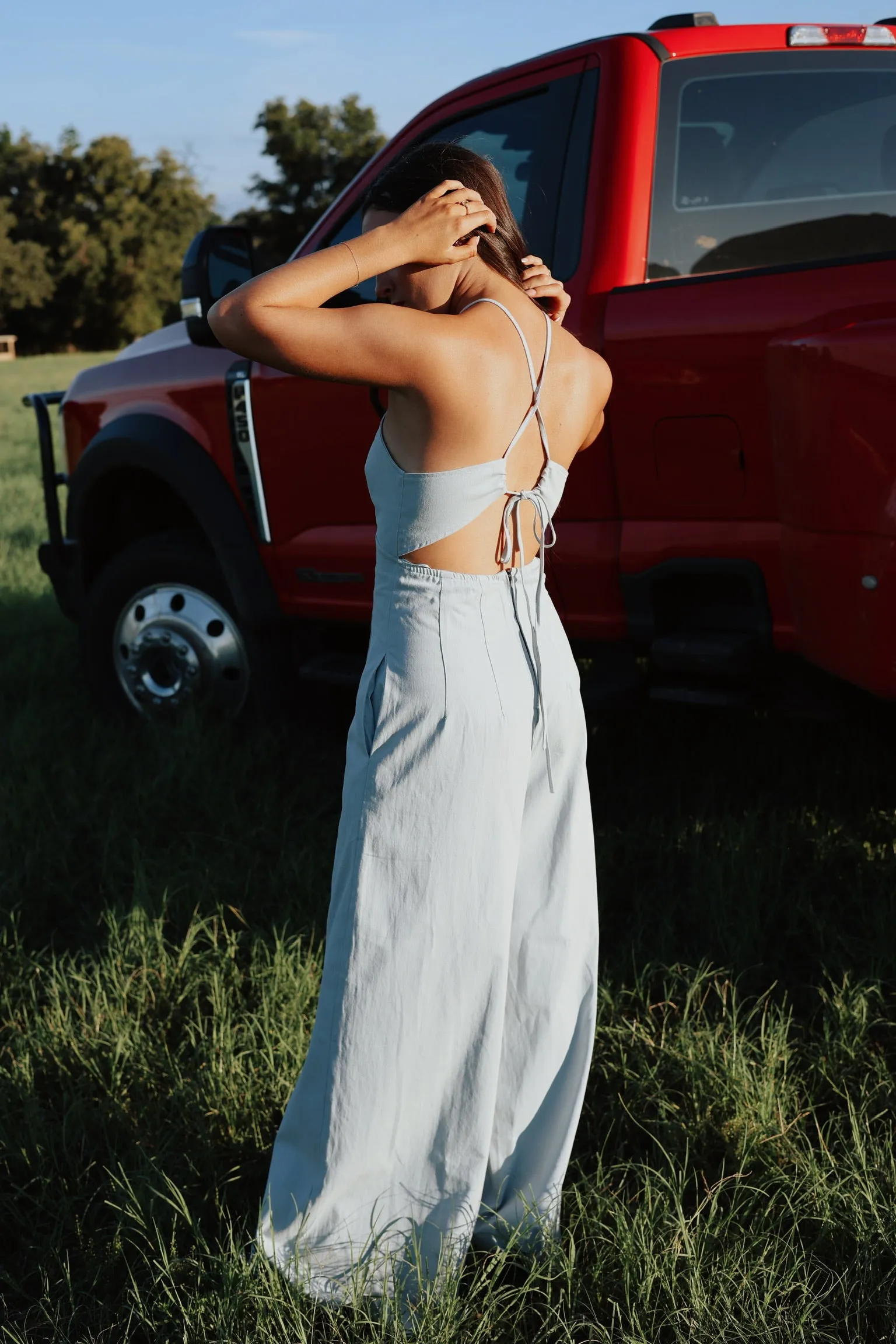 The Dumas Denim Jumpsuit