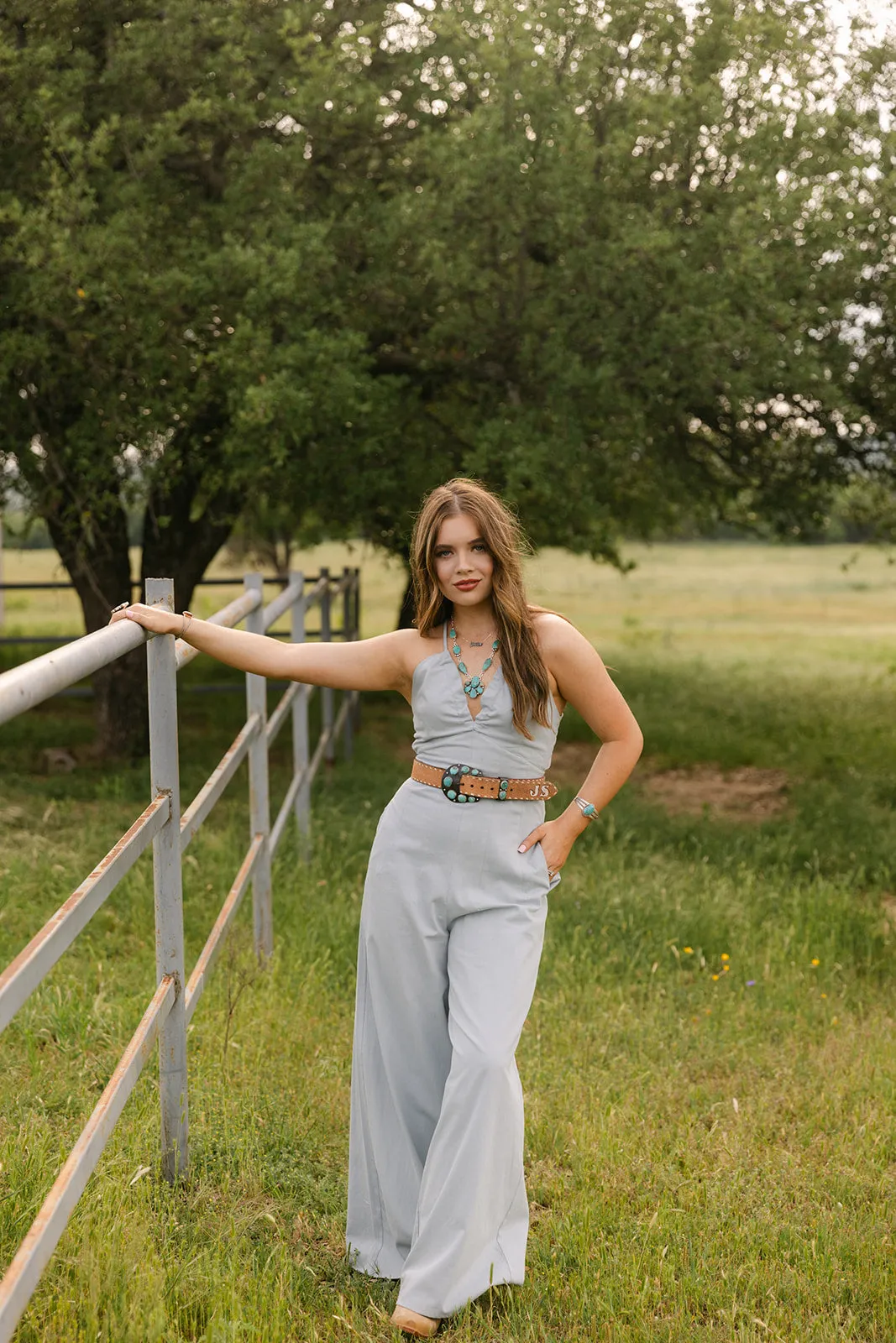 The Dumas Denim Jumpsuit