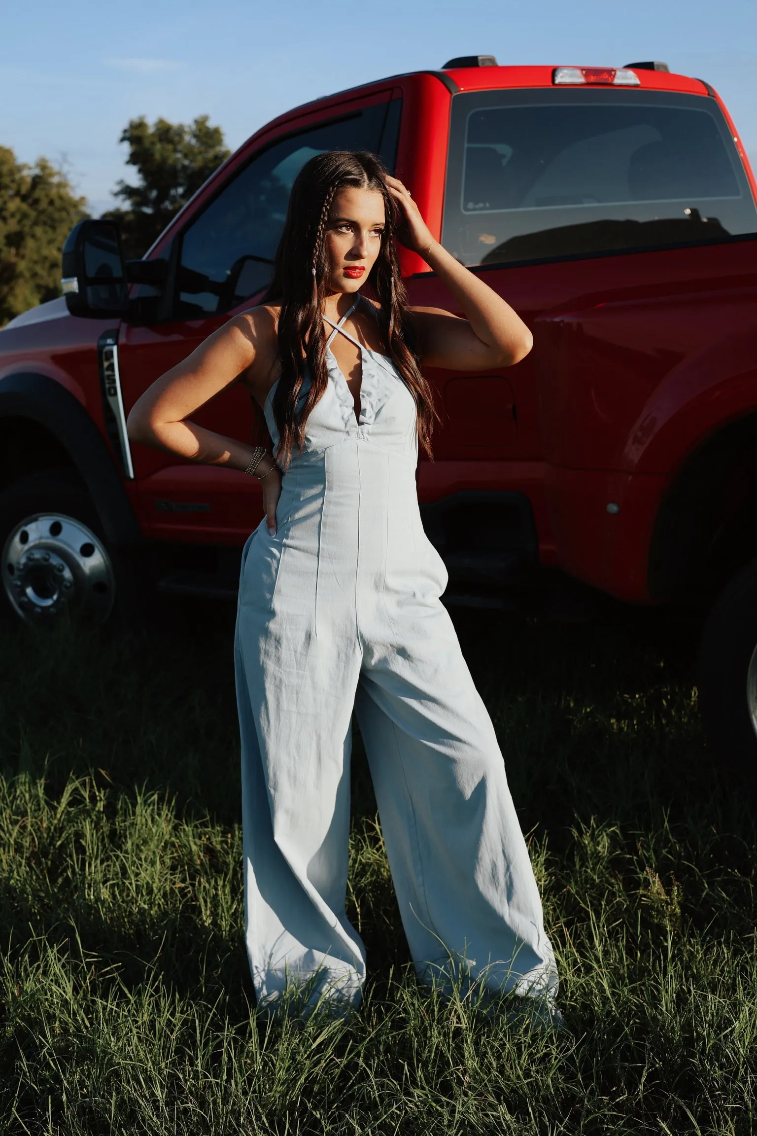 The Dumas Denim Jumpsuit