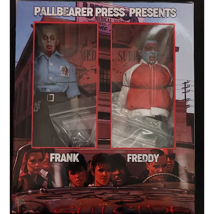 THE RETURN OF THE LIVING DEAD FRANK & FREDDY CUSTOM FIGURE SET ALL SALES FINAL