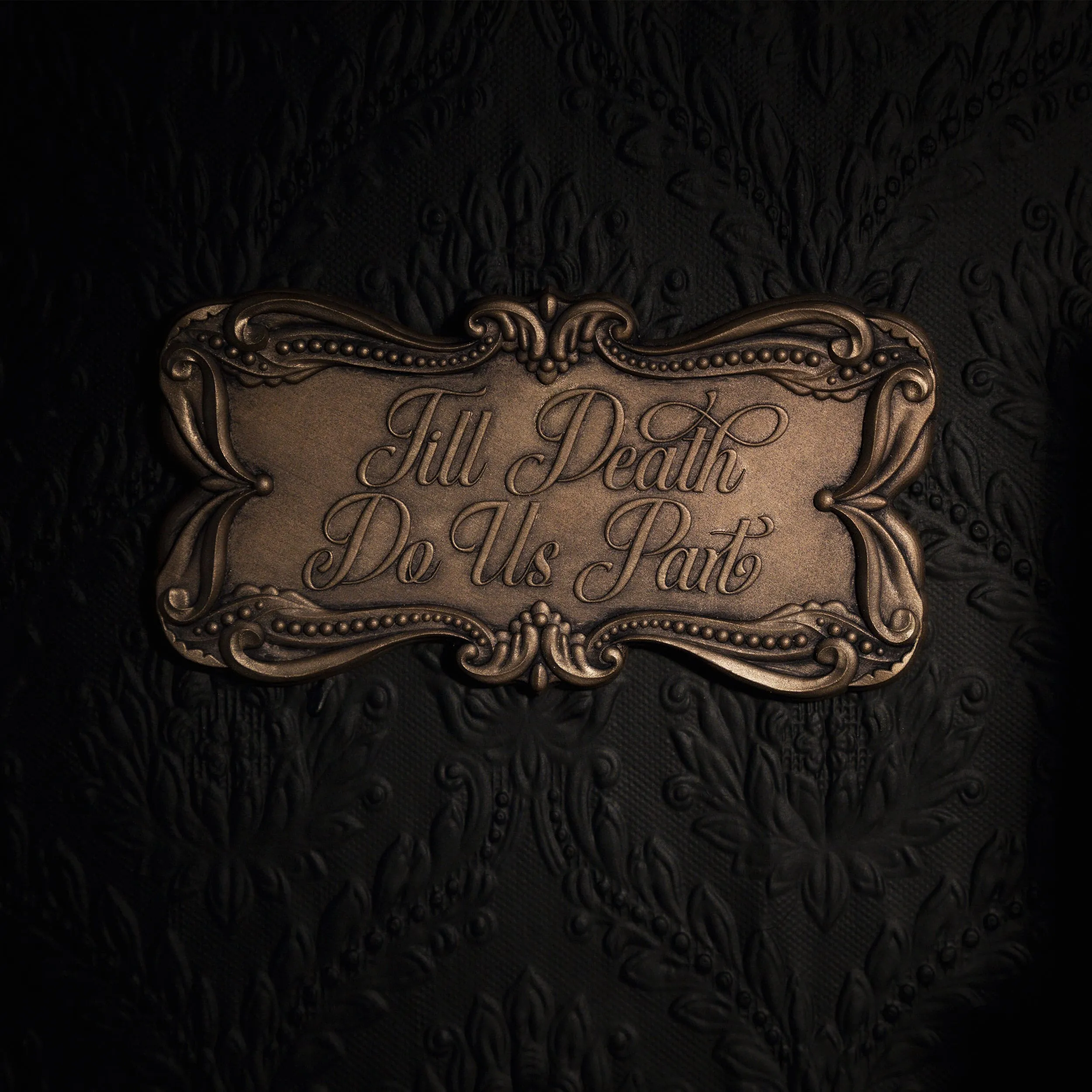 Till Death Do Us Part - Casket Plaque