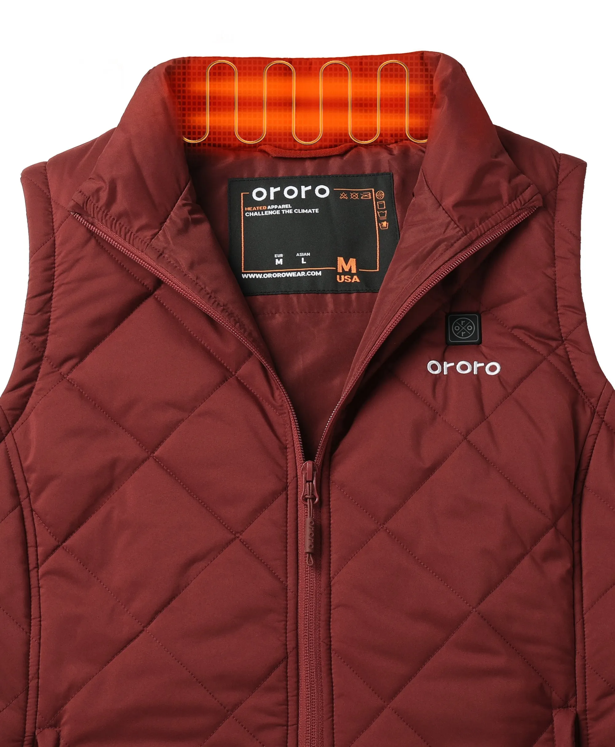 Women's Heated Quilted Vest - New Colors